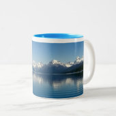 Koffie mok met Glacier National Park Afbeelding (Voorkant rechts)