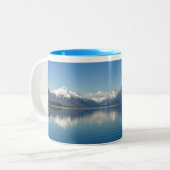 Koffie mok met Glacier National Park Afbeelding (Voorkant links)