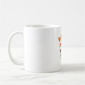 Koffie mok met grappige quote (Links)