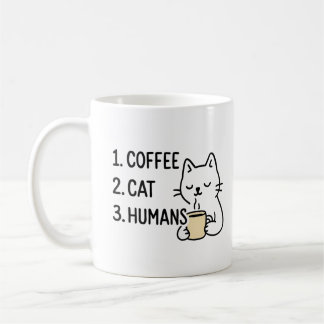 Koffie mok met grappige quote