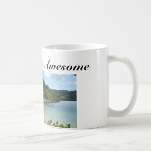 Koffie-Mok met Jamaica Beach en Citaat Koffiemok