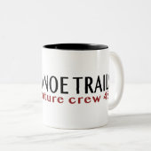 Koffie Mok met Kano Trails Maple Leaf header (Voorkant rechts)