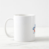 Koffie-mok met kleine AAS-logo Koffiemok (Links)