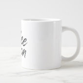 Koffie Mok met label (Rechts)