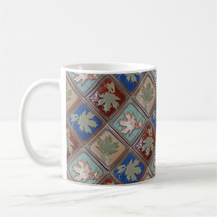 Koffie Mok met Maple leaf Design