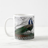 KOFFIE MOK MET PEACOCK AFBEELDING (Links)