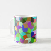 Koffie-mok met Penrose-patroon Koffiemok (Voorkant links)