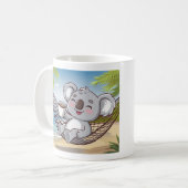 Koffie Mok met Schattigee Koala (Voorkant links)