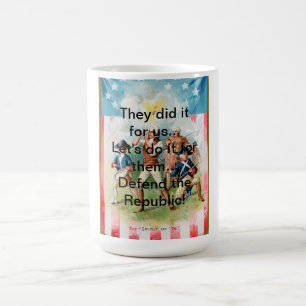 Koffie Mok met SPIRIT 76 Ze deden het voor ons