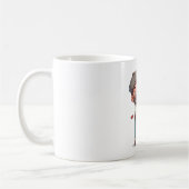 Koffie mok met toewijding voor papa. (Links)