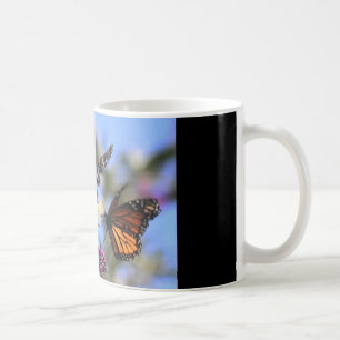 koffie-mok met vlinder...inhoud koffiemok
