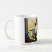 Koffie Mok met Vogels (Links)
