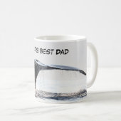 Koffie mok met walvis fluke (Voorkant rechts)