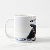 Koffie mok met walvis fluke (Links)