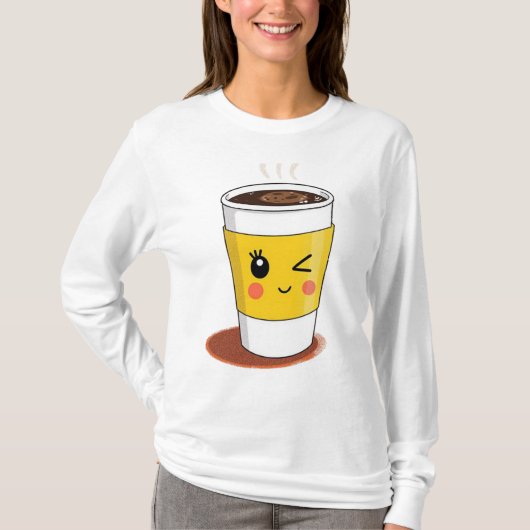 Koffie mok met winkle one eye T-Shirt (Voorkant)