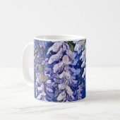 Koffie Mok met Wisteria Blossom Design (Voorkant links)