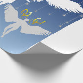 Koffie mok: Mooie en gracieuze engelen Cadeaupapier (Hoek)