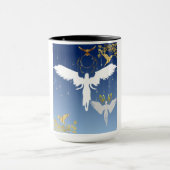 Koffie mok: Mooie en gracieuze engelen Mok (Midden)