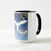 Koffie mok: Mooie en gracieuze engelen Mok (Voorkant rechts)