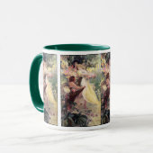 Koffie Mok: Mucha - Spirit of Spring Mok (Voorkant links)