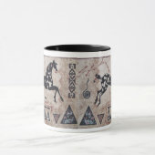 Koffie-Mok—Native American Art Mok (Midden)