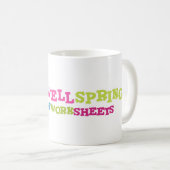 Koffie-Mok of Mok met warme chocolade (Voorkant rechts)