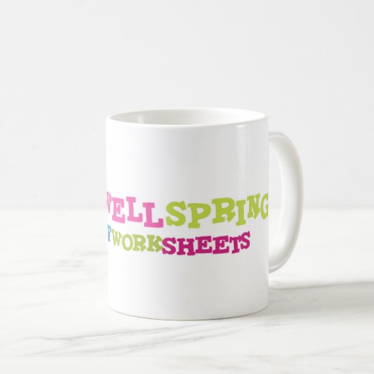 Koffie-Mok of Mok met warme chocolade (Voorkant rechts)