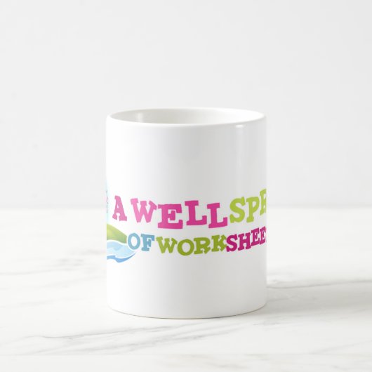 Koffie-Mok of Mok met warme chocolade (Center)