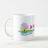 Koffie-Mok of Mok met warme chocolade (Links)