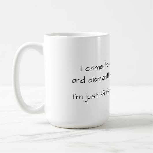 Koffie-Mok - Ontmantel het patriarchaat Koffiemok (Links)