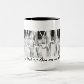 Koffie-Mok: Oorspronkelijke zijdeschildering door Mok (Midden)