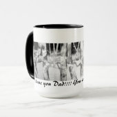 Koffie-Mok: Oorspronkelijke zijdeschildering door Mok (Voorkant links)