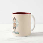 Koffie Mok op Internationale Yoga Dag (Voorkant rechts)
