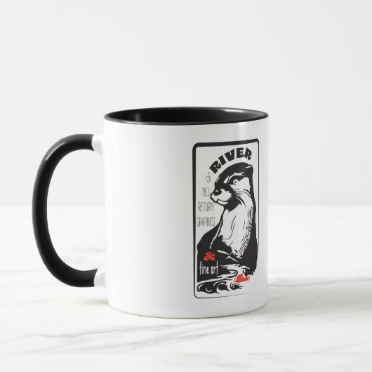 koffie-mok otterrivier mok (Links)