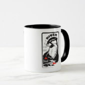 koffie-mok otterrivier mok (Voorkant rechts)