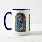 Koffie mok Peace-on-Earth Pre-Raphaelite Kerstmis (Links)