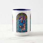 Koffie mok Peace-on-Earth Pre-Raphaelite Kerstmis (Midden)