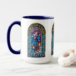 Koffie mok Peace-on-Earth Pre-Raphaelite Kerstmis