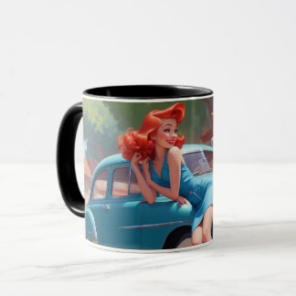 Koffie Mok Pin Up Girl Geweldig CADEAU!