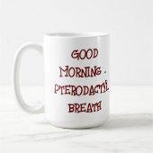 Koffie Mok (Pterodactyl adem) (Links)