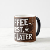 koffie Mok | Retro Typografie Koffieliefhebber (Voorkant rechts)