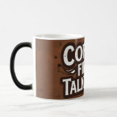 koffie Mok | Retro Typografie Koffieliefhebber (Links)