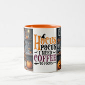 Koffie Mok Saint Bernard Halloween kunst (Center)