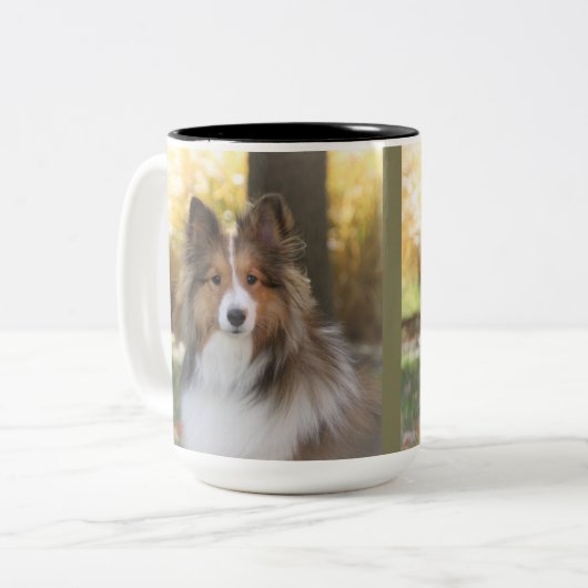 Koffie Mok - Sheltie (Voorkant links)