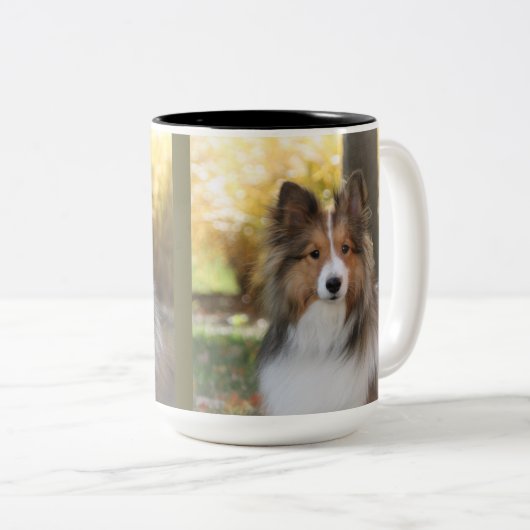 Koffie Mok - Sheltie (Voorkant rechts)