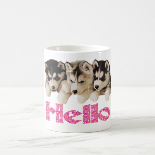 KOFFIE MOK SIBERIAN HUSKY PUPPIES (Center)