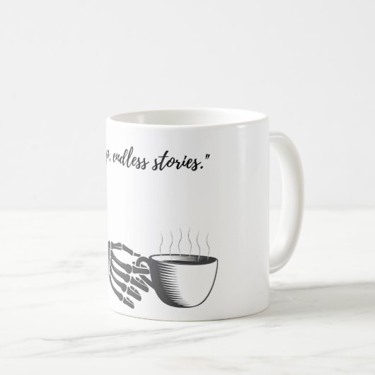 Koffie Mok: Sip and Smile Koffiemok (Voorkant rechts)