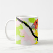 Koffie Mok: Tanagers Bird of Oregon Koffiemok (Links)