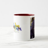  koffie-Mok Tweekleurige Koffiemok (Center)