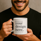 Koffie Mok Uw Ontwerp Upload